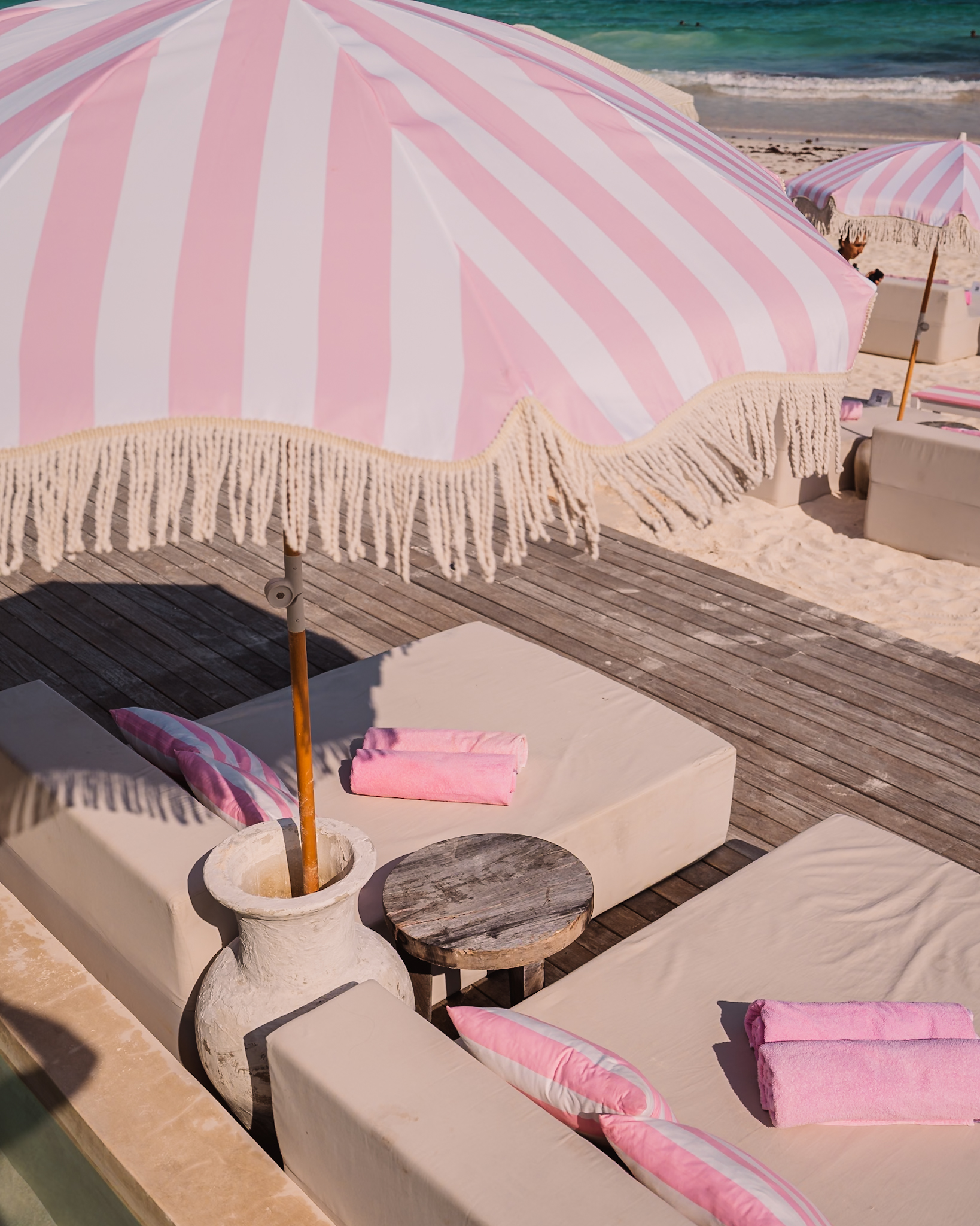 Beach club at ChiKa Tulum