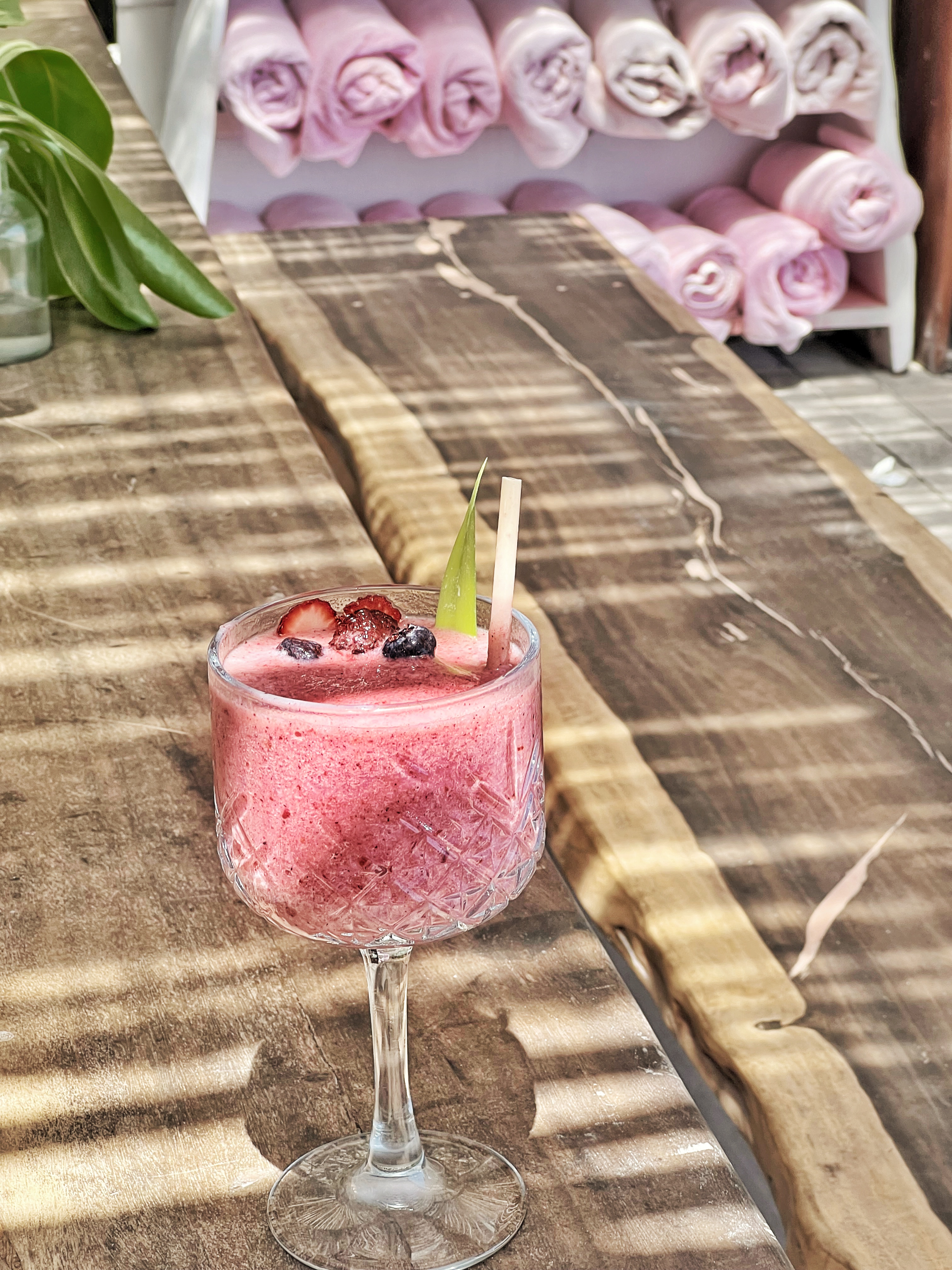 Pink smoothie