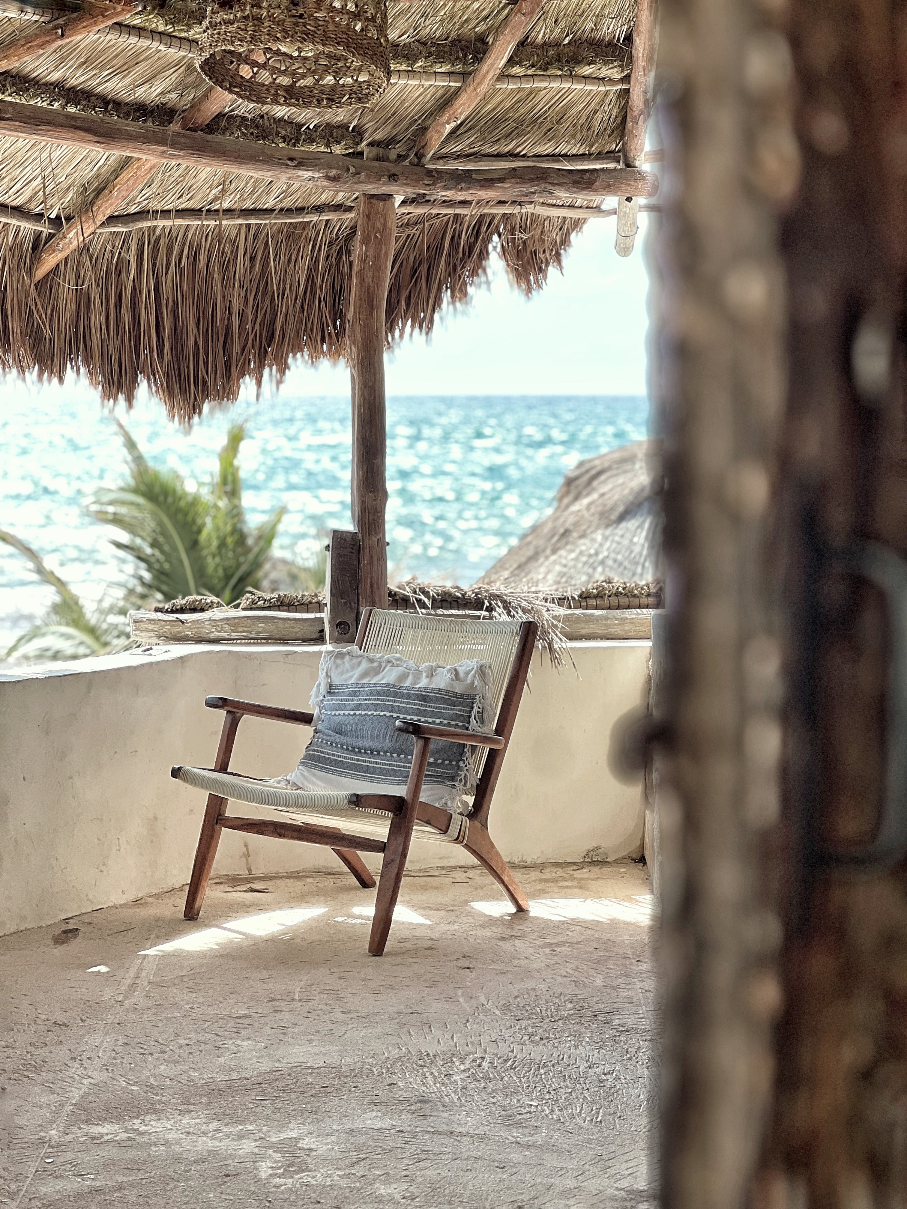 Ocean view from spa at Chi Ka Tulum